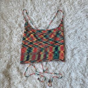 Knitted Multicolor Tank